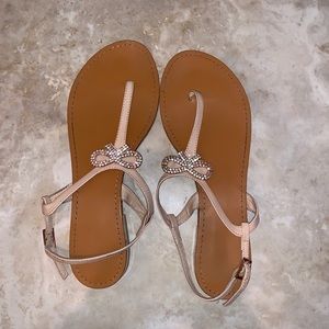 women’s sandals with bows 🎀